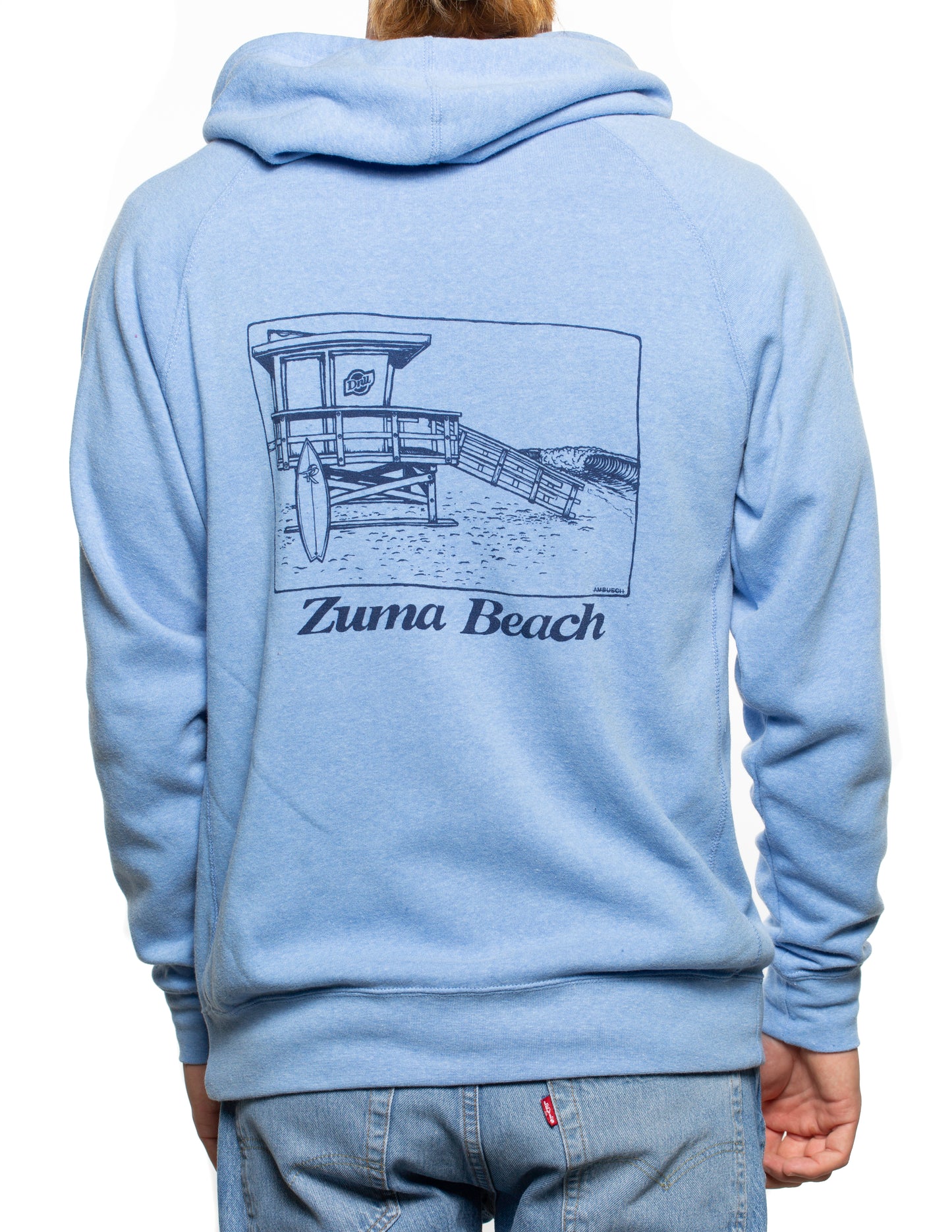 Zuma Beach Unisex Special Blend Zip Hoodie