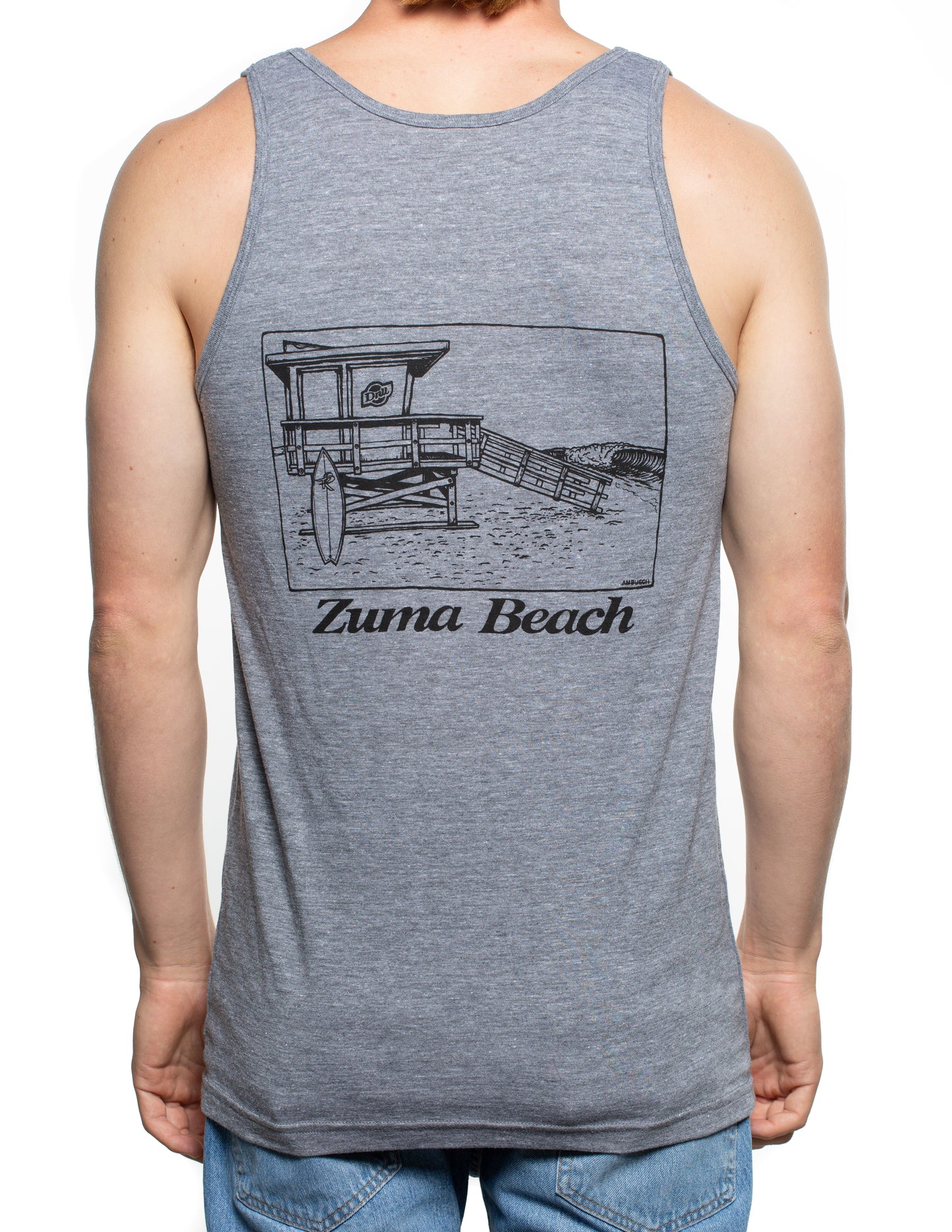 Zuma Beach Men's Tri-Blend Tank